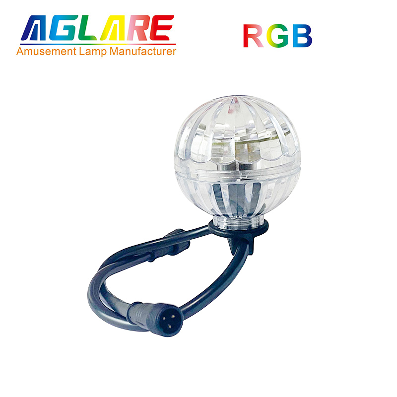 LED���Դ���ص�Բ�� 50����LED16�����ֵ� RGBȫ�ʵ��Դ�� 