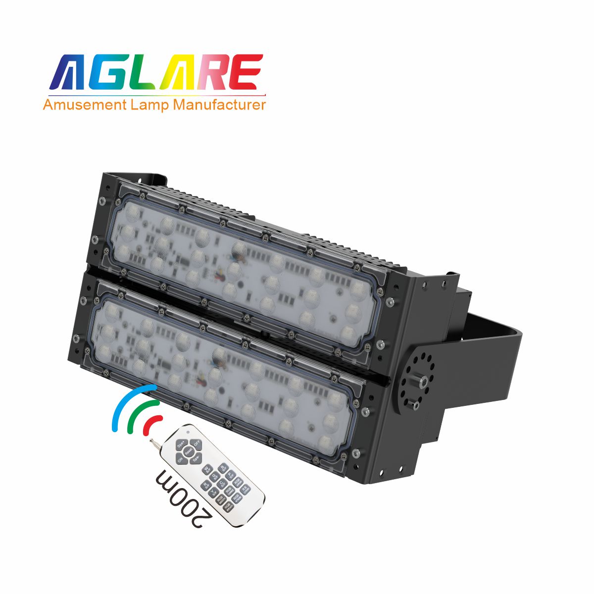 100W LED��ɫ����� RGBͶ��ƴ�������